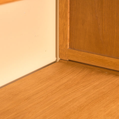 Swedish bookshelf in oak by Bertil Fridhagen for Bodafors