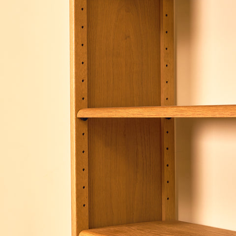 Swedish bookshelf in oak by Bertil Fridhagen for Bodafors
