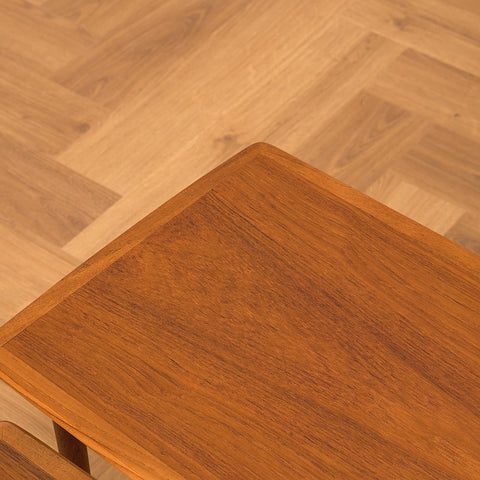 Swedish set of nest of tables in teak