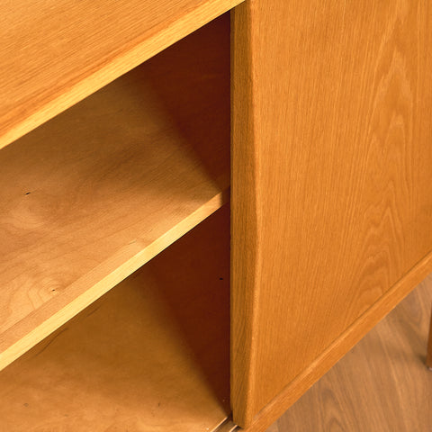 Swedish bookshelf in oak by Bertil Fridhagen for Bodafors