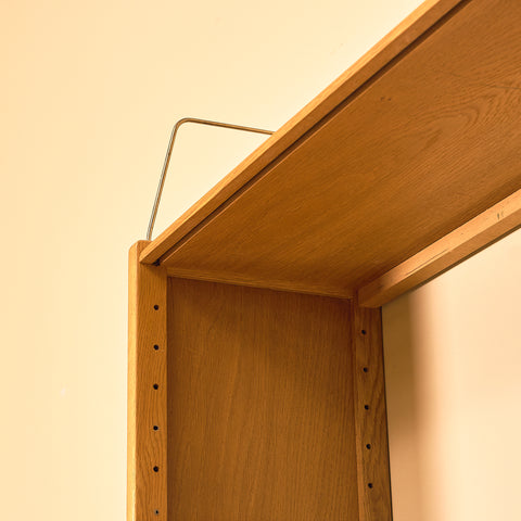 Swedish bookshelf in oak by Bertil Fridhagen for Bodafors