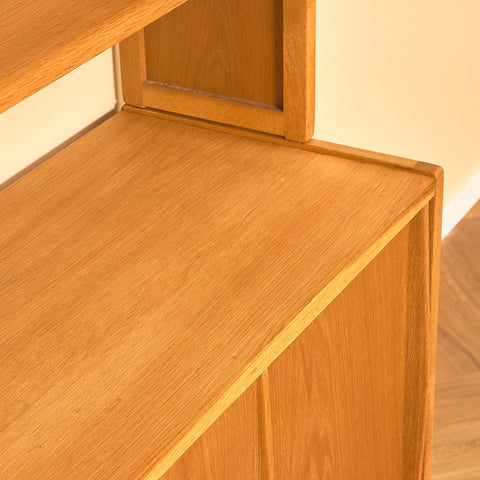 Swedish bookshelf in oak by Bertil Fridhagen for Bodafors