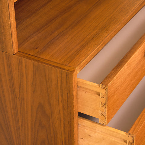 Swedish bookshelf in walnut by Nils Jonsson for Hugo Troeds