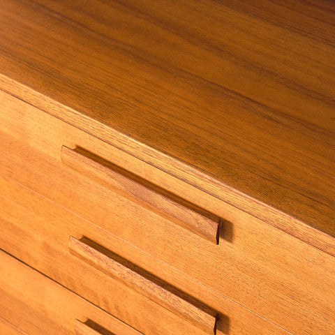 Swedish bookshelf in walnut by Nils Jonsson for Hugo Troeds