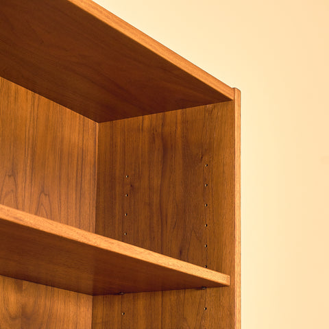 Swedish bookshelf in walnut by Nils Jonsson for Hugo Troeds