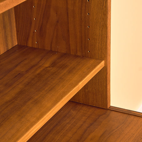 Swedish bookshelf in walnut by Nils Jonsson for Hugo Troeds