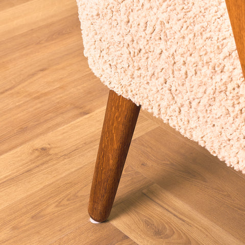 Swedish armchair in teak and oak