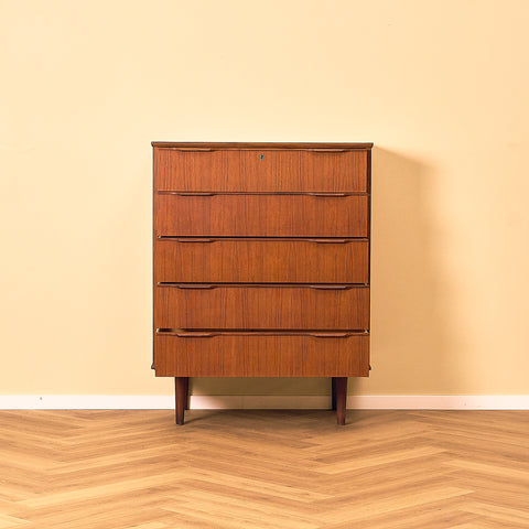 Danish chest of drawers in teak by Ejsing Møbelfabrik