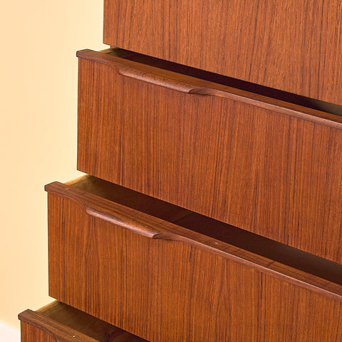 Danish chest of drawers in teak by Ejsing Møbelfabrik