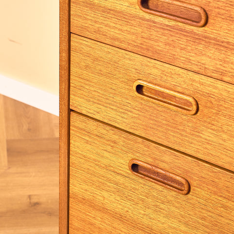 Swedish chest of drawers in teak
