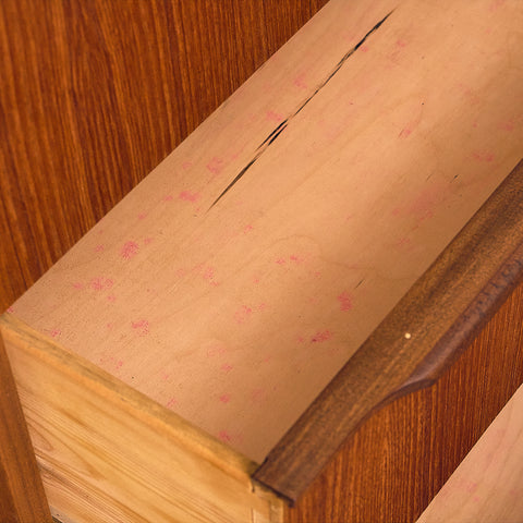 Danish chest of drawers in teak by Ejsing Møbelfabrik