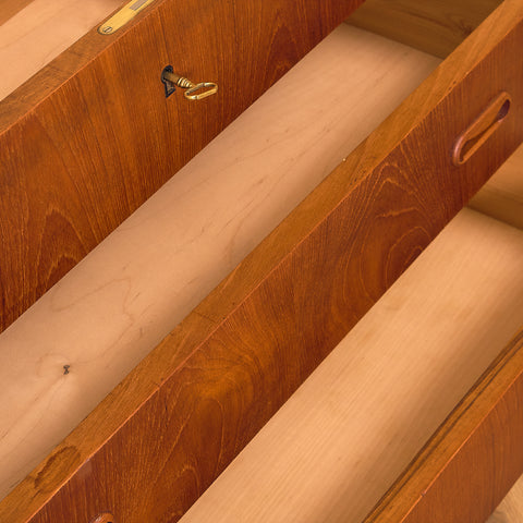 Swedish chest of drawers in teak