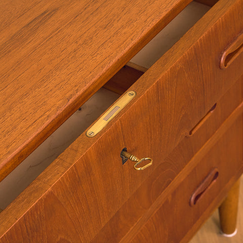 Swedish chest of drawers in teak