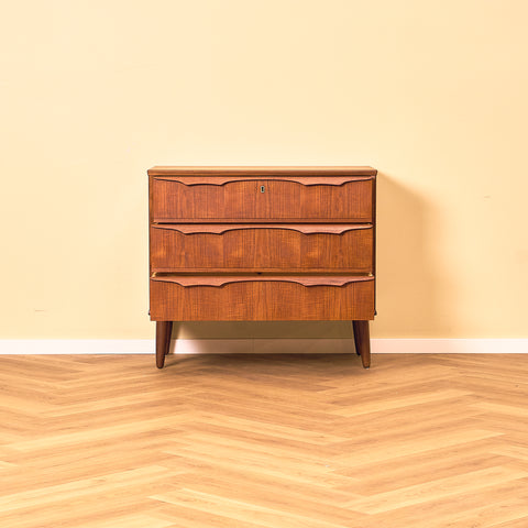 Danish chest of drawers in teak by Klaus Okholm for Trekanten
