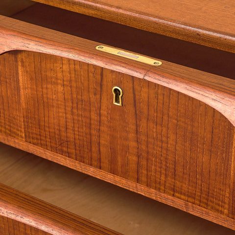 Danish chest of drawers in teak by Klaus Okholm for Trekanten