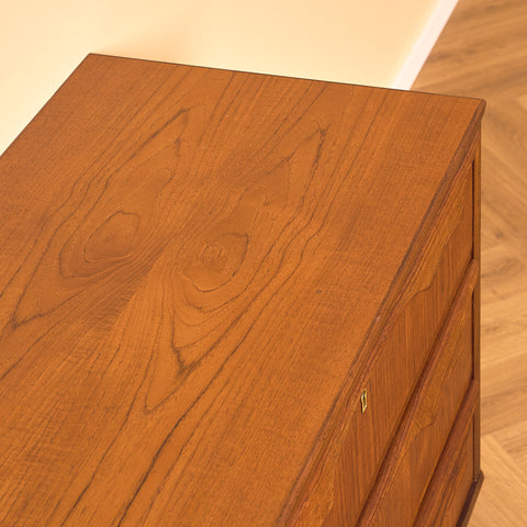 Danish chest of drawers in teak by Klaus Okholm for Trekanten