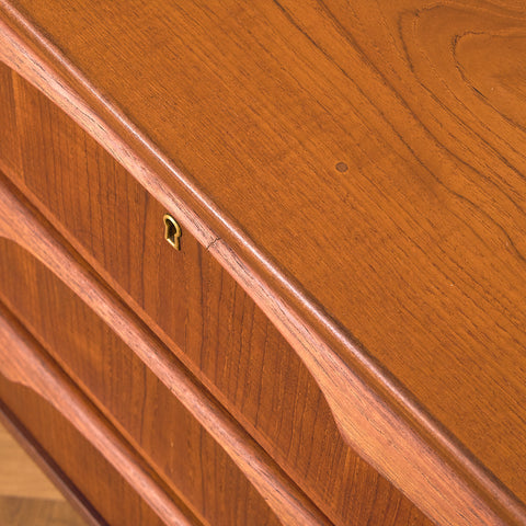 Danish chest of drawers in teak by Klaus Okholm for Trekanten