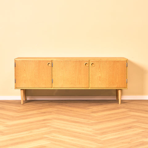Danish sideboard in oak by Svend Langkilde