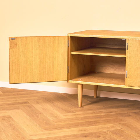 Danish sideboard in oak by Svend Langkilde