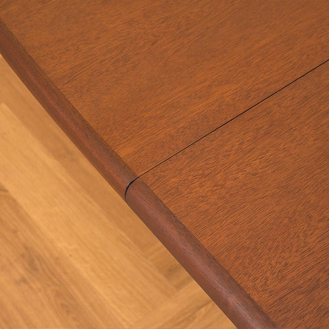 Danish dining table in mahogany by Skovby