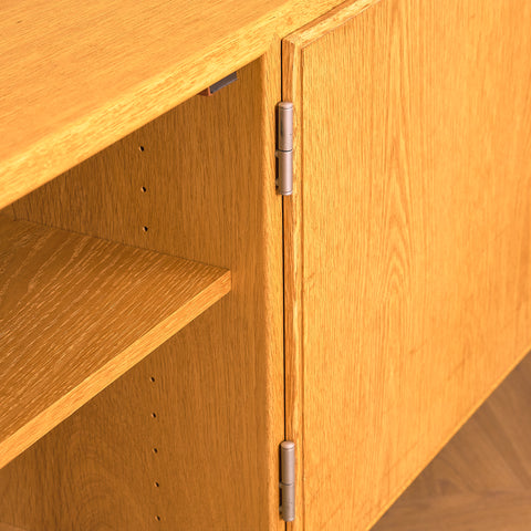 Danish sideboard in oak by Svend Langkilde