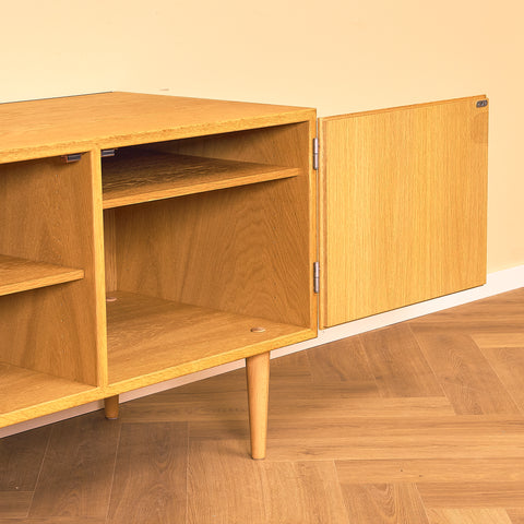 Danish sideboard in oak by Svend Langkilde