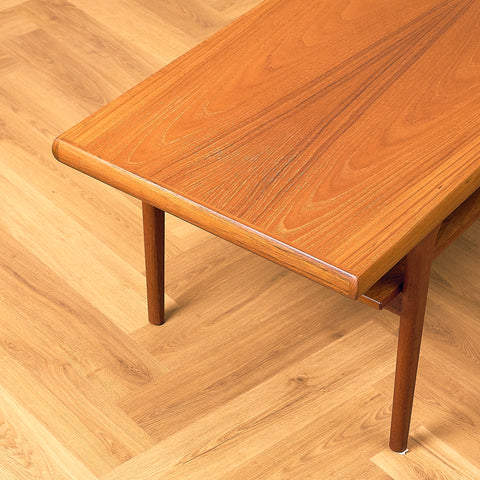Danish coffee table in teak