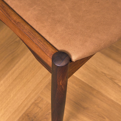 Danish dining chairs in Santos rosewood by Søren Ladefoged for S&L Møbler