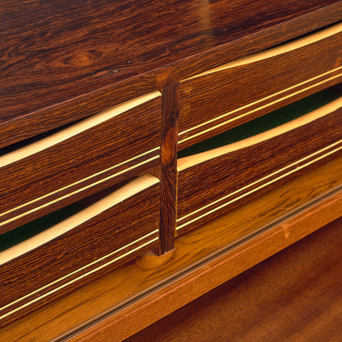 Danish highboard in teak by E.W. Bach