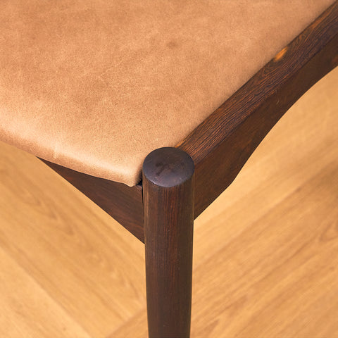 Danish dining chairs in Santos rosewood by Søren Ladefoged for S&L Møbler