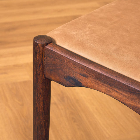 Danish dining chairs in Santos rosewood by Søren Ladefoged for S&L Møbler