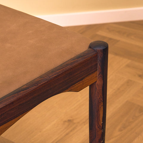 Danish dining chairs in Santos rosewood by Søren Ladefoged for S&L Møbler