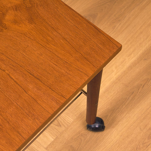 Swedish side table in teak
