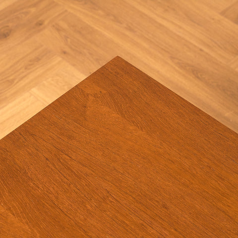 Swedish side table in teak