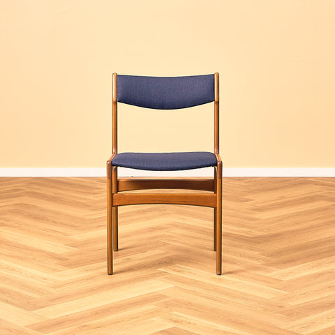 Erik Buch Teak Dining Chair for Nova Stolefabrik
