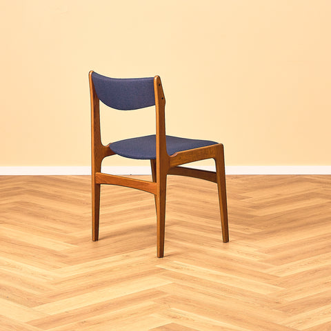 Erik Buch Teak Dining Chair for Nova Stolefabrik