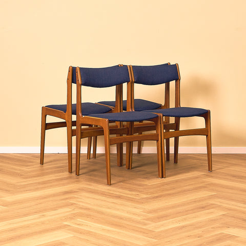 Erik Buch Teak Dining Chair for Nova Stolefabrik