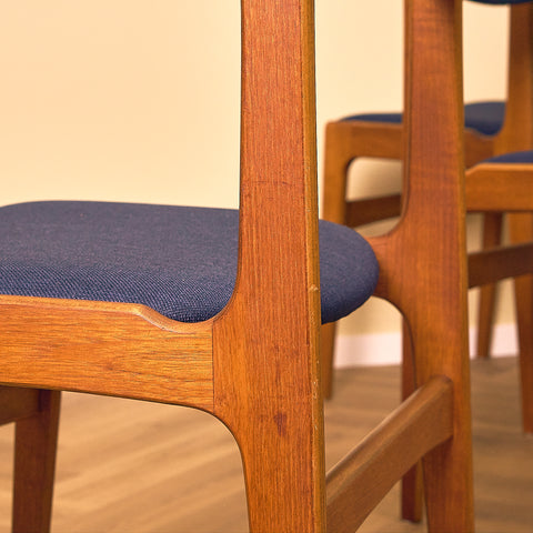 Erik Buch Teak Dining Chair for Nova Stolefabrik