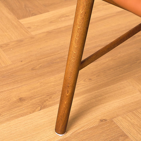 Danish dining chairs in teak and oak, model 32 by Kai Kristiansen for Korup Stolefabrik
