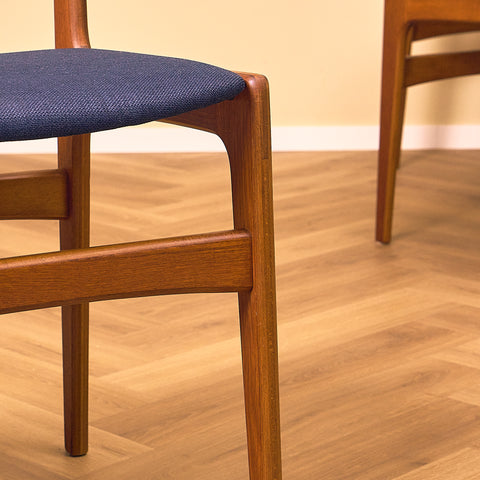 Erik Buch Teak Dining Chair for Nova Stolefabrik