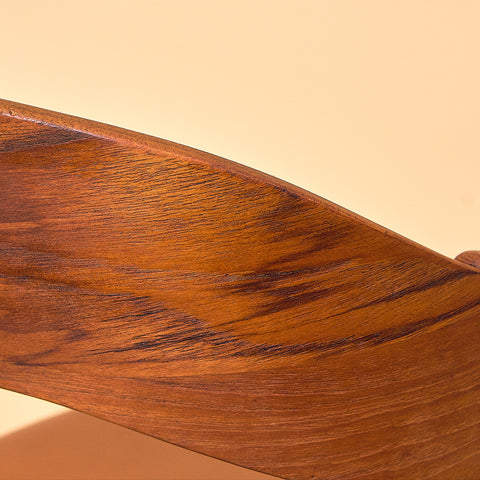 Danish dining chairs in teak and oak, model 32 by Kai Kristiansen for Korup Stolefabrik
