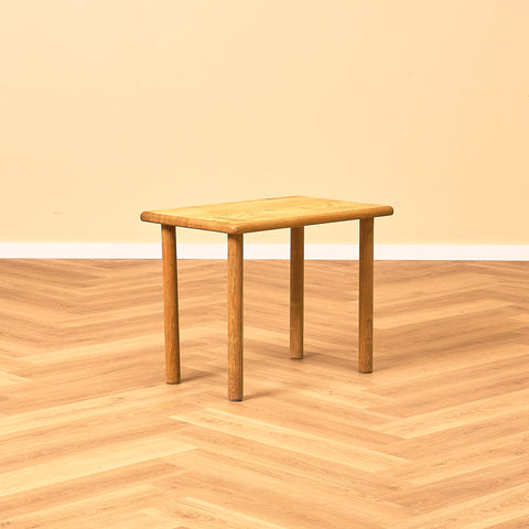 Swedish side table in oak