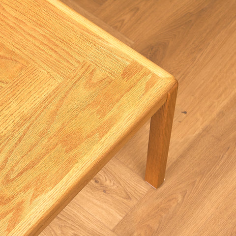 Danish side table in oak by Vejle Stole- of Møbelfabrik A/S