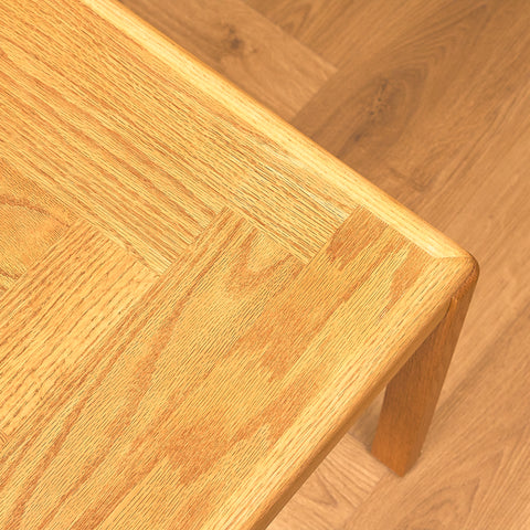 Danish side table in oak by Vejle Stole- of Møbelfabrik A/S