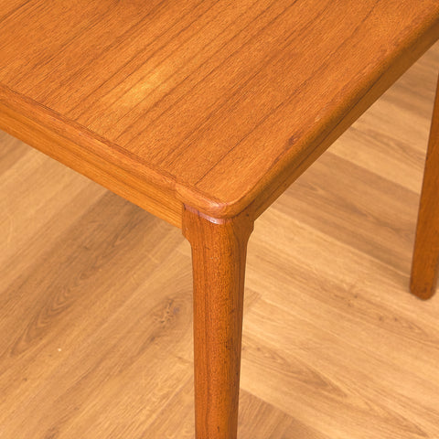 Swedish side tables in teak