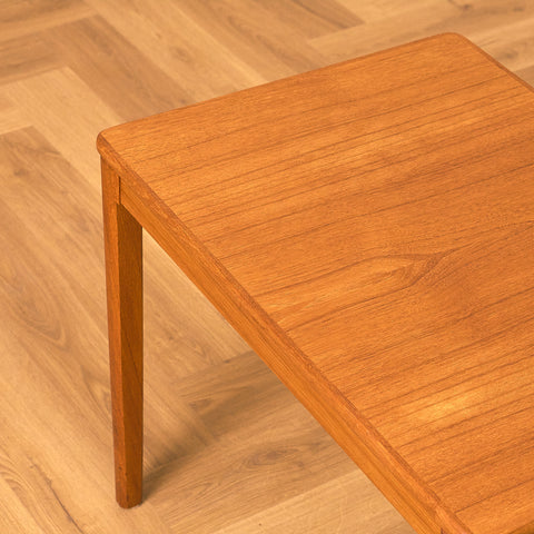 Swedish side tables in teak