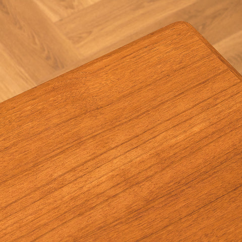 Swedish side tables in teak