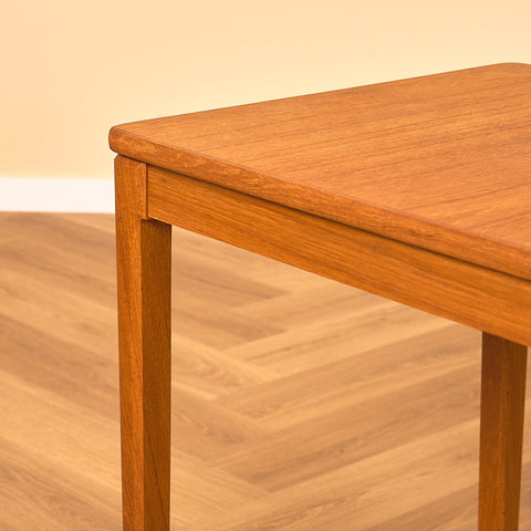 Swedish side tables in teak