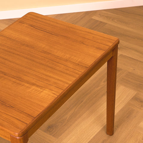 Swedish side tables in teak