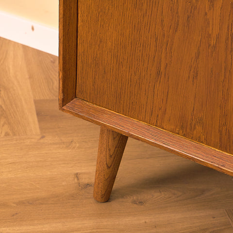 Swedish sideboard in smoked oak